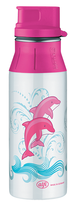 Питьевая бутылка Дельфины фото