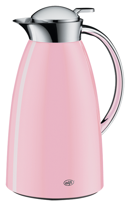 Вакуумный термокувшин Gusto Бледно-розовый 1.0л фото